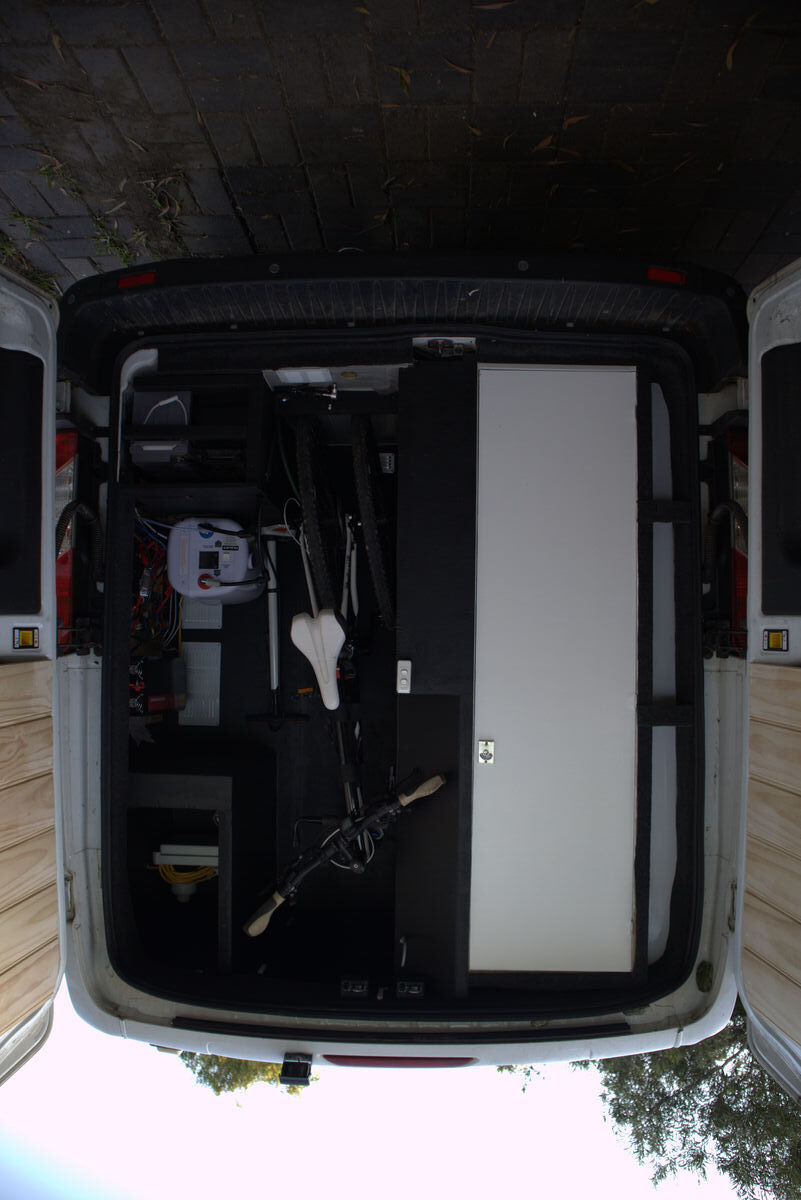 Garage finished — another angle